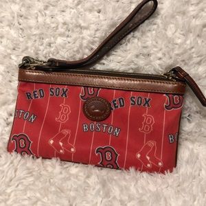 Dooney and Bourke RedSox Wristlet